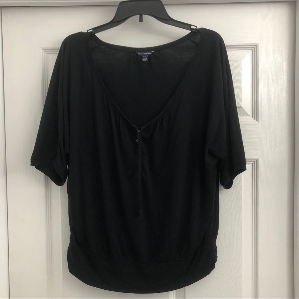 American Eagle Black XL shirt